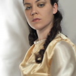 Actress Maria Solovyova in the role of Madonna Laura